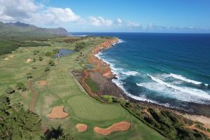 Poipu Bay 16th Back Aerial